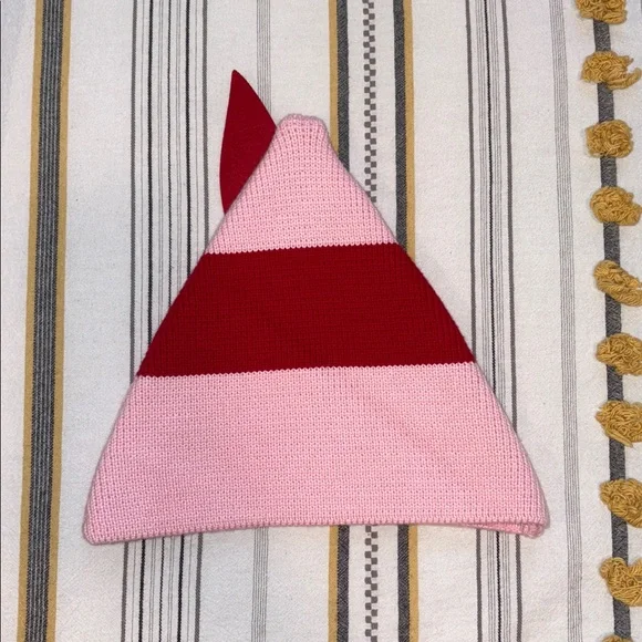 Pink and Red Knit Hat - Jovie from Elf hat - Picture 3 of 3